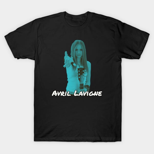 Retro Lavigne T-Shirt by Defective Cable 